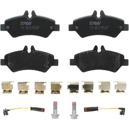 Remblokset TRW GDB1697, achter