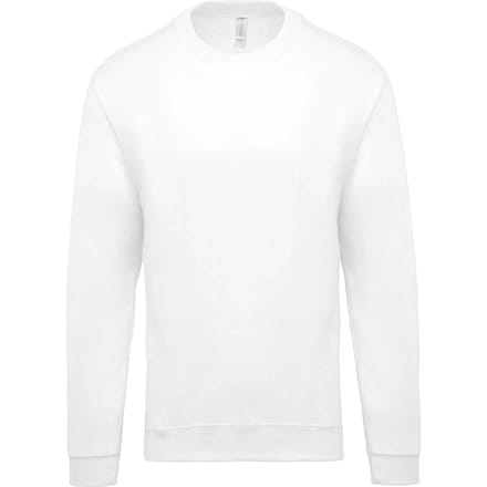 Sweater 'Crew Neck Sweatshirt' Kariban Collectie Basic+ L - White