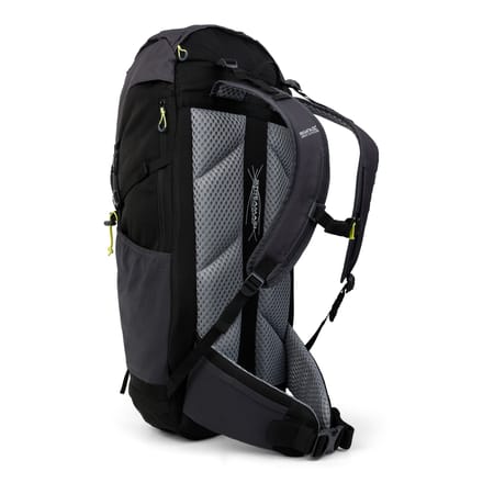 Regatta Highton V2 65L Rugzak (Zwart/Seal Grijs)