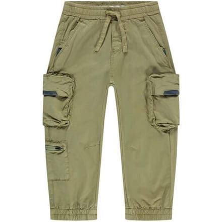 Stains & Stories peuter broek Light Olive Green 92 heren