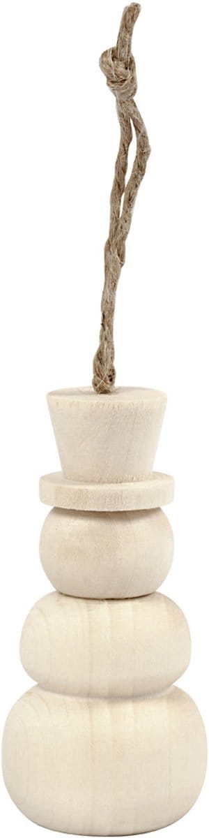 Creativ Company Wooden Hanger Snowman