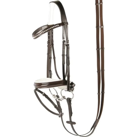 Harry's Horse Hoofdstel Chique Bruin - pony