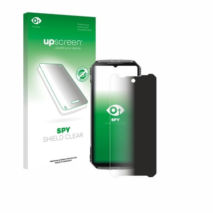 upscreen - privacy screenprotector voor Doogee V40 Pro - Folie Beschermfolie Blauwlichtfilter