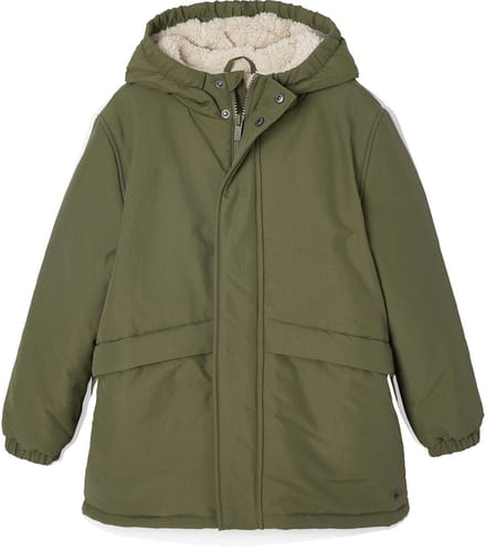 Vertbaudet Parka met capuchon en sherpavoering voor jongens