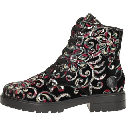 Rieker Veterboots zwart Synthetisch - Maat 42