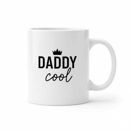 “Daddy Cool” Mok – Grappig Cadeau voor Papa – 330 ml Keramische Koffiemok