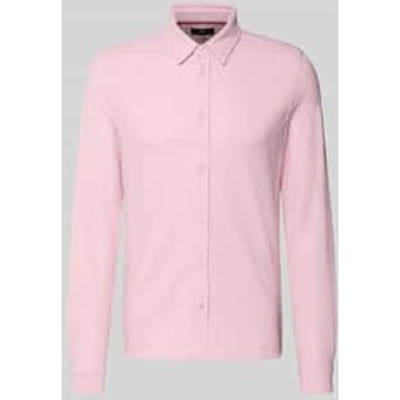 slim fit vrijetijdsoverhemd met kentkraag model 'Roni'