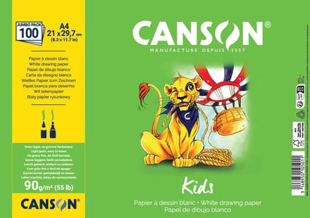 CANSON tekenpapier Kids A4 90 g/m²