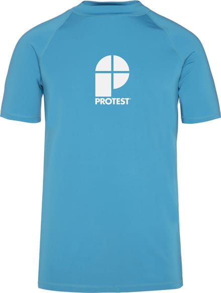 Protest PRTCater – Uv shirt Heren – Korte mouwen – Ronde hals – Wit