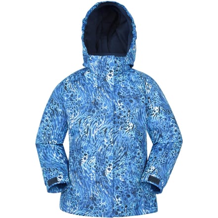 Mountain Warehouse Ski jas voor kinderen/kleuters Sneeuwklokje aquarel (Blauw)
