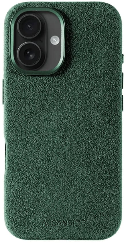 iPhone 16 - Alcantara Case - Midnight Green