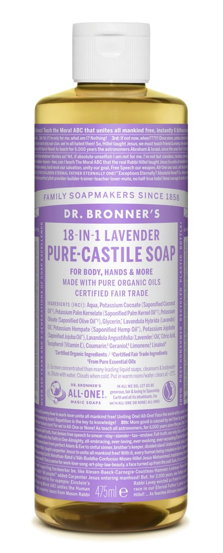 Dr. Bronner’s Dr. Bronner&rsquo;s Magic Soap Lavender 475 ml