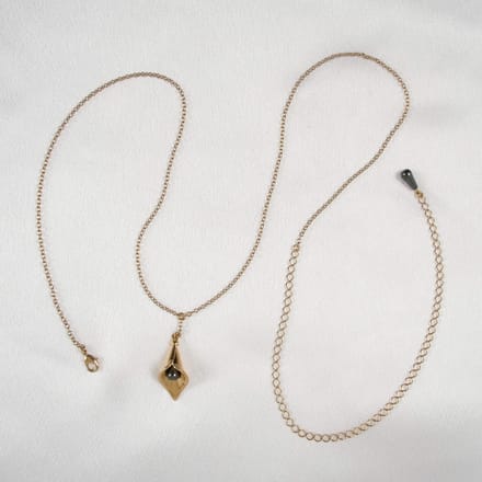 Sylvie Monthulé | Gouden Bodychain | Arum Flower Maat S