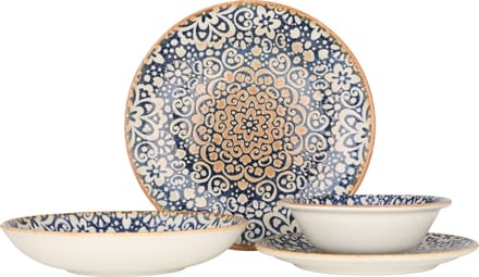 Bonna Serviesset (Medium) - Alhambra - 24 delig - 6 persoons - Porselein