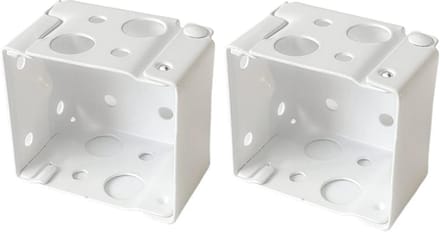 Montagebeugel voor jaloezieën 1-1/2 inch - wit