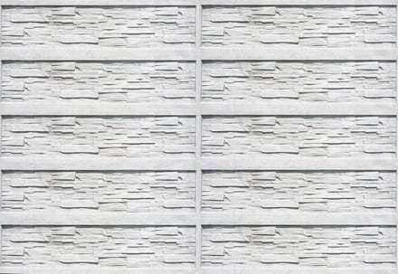 Fotobehang Brick Stone Texture White | XL - 208cm x 146cm | 130g/m2 Vlies