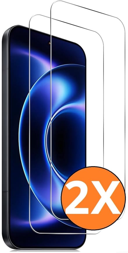 Screenprotector geschikt voor Xiaomi Redmi 17C 5G / Redmi 14C Screen Protector - gehard Glas Tempered Glass - 2 Stuks