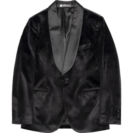 Jas Man Lab001 Roken Rever in Satin gepland