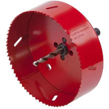 wolfcraft - Gatenzaag 127mm - BiM Gatenboor 127 mm - 5495000