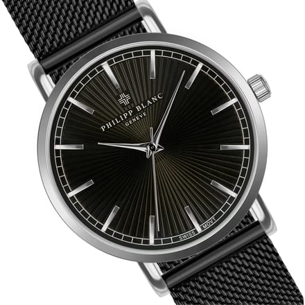 Horloge met band Philipp Blanc Vernier Link