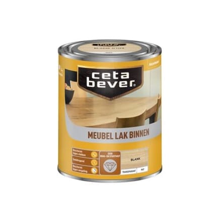 Cetabever - Meubellak Transparant Mat - Blank - 250 Ml