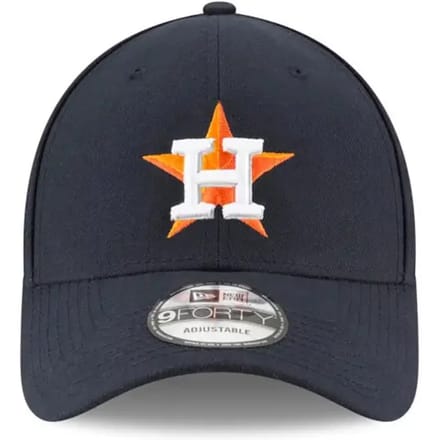 New Era MLB Houston Astros Cap - 9FORTY - One size - Navy/Orange