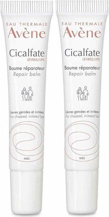 Avène Cicalfate Lippen Herstellende Balsem 2x10ml