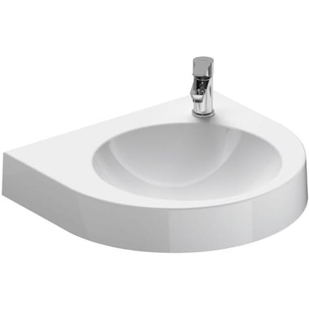 Duravit Architec washbasin 57.5 cm, tap hole right, Art. 0449580008