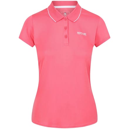 Regatta Dames/dames Maverick V Polo Shirt (Tropisch Roze)