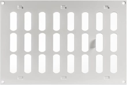 Witte Verstelbare Ventilatieafdekking 12x8 inch voor Binnen en Buiten Gebruik