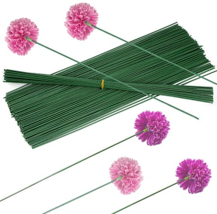 Bloemendraad 100 stuks - Groene Draad voor Bloemen en Creatieve Knutsels