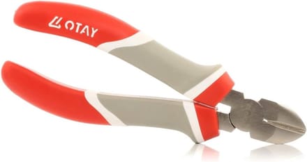 Radiotangen - Precisie tang - Draad snijden - Ergonomische handgreep - 160 mm - Grijs