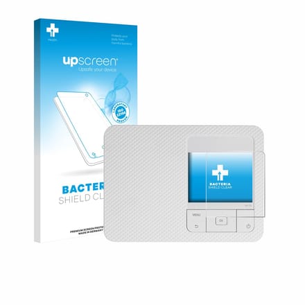 upscreen - Screenprotector voor Canon Selphy CP1500 Mini - Folie Beschermfolie transparant antibacterieel