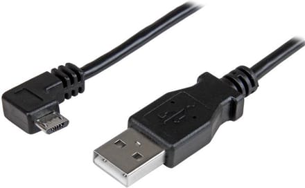StarTech.com 6ft USB A to Right Angle Micro-USB Charge Sync Cable M/M 24AWG