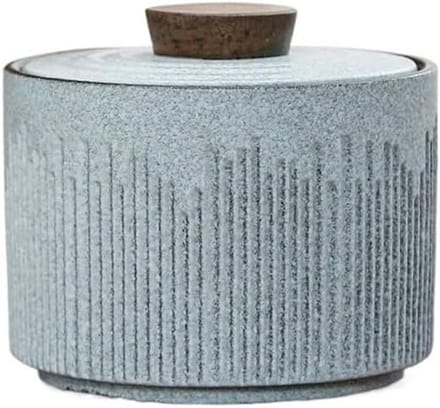 Botervloot Met Deksel - Botercontainer Keuken - Vers Houden Boter - Vaatwasmachinebestendig - 8x7 cm - Grijs