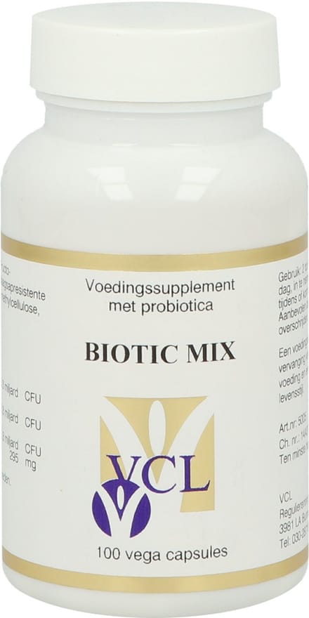 VCL Biotic Mix - 100 capsules - biotica supplementenpreparaat
