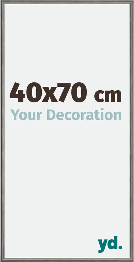 Your Decoration - Fotolijst 40x70 cm - Aluminium - Mercury Structuur - New York