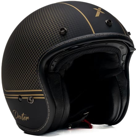 DXR Jethelm - Element Sugar Hill - Zwarte Mat - XS