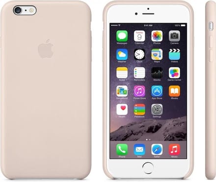 Apple - Leren Hoesje - iPhone 6/6S Plus - Roze / Soft Pink