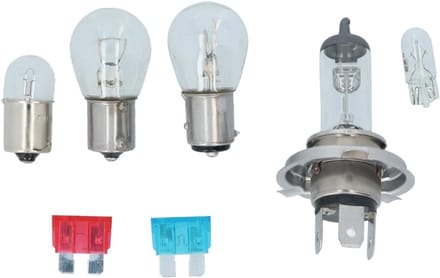 Reserve Lampenset - Auto Verlichting - Veilig Rijden - E-Keur Certificering - H4 60/55W - Transparant