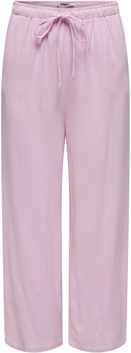 Only Broek Onlsiesta Mw Pull-up Linen Bl Pnt N 15322263 Pirouette Dames Maat - W25 X L30