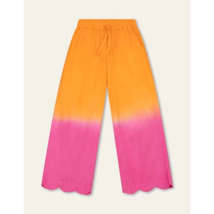 Oilily Palazzos Broek- maat152/12yr Vibrant Oranje