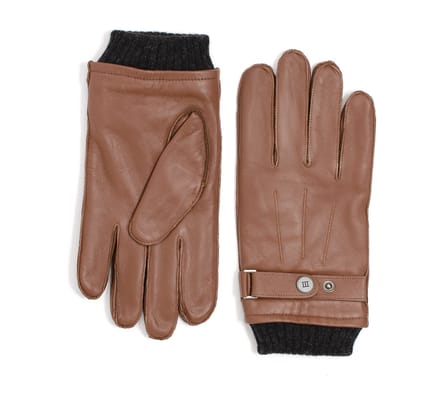 STIPE | Handschoenen van schapenleer | cognac