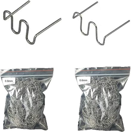 Hot Staples voor Kunststof Lassen & Auto Bumper Reparatie Set (RVS)