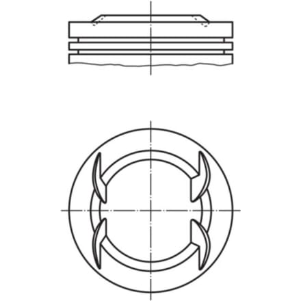 Zuiger MAHLE 011 PI 00116 000