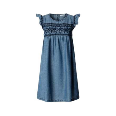 Pepe Jeans Cindy Mouwloze Korte Jurk Blauw S Vrouw