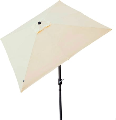 Parasoll Aktive 270 x 259 x 270 cm Staal Aluminium Crème