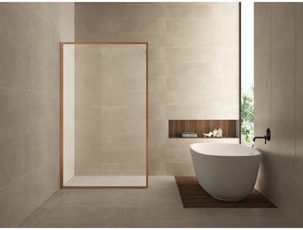 H&F Inloopdouche 120x200 cm – 8 mm Nano Helderglas – Geborsteld Koper – Square Douchewand
