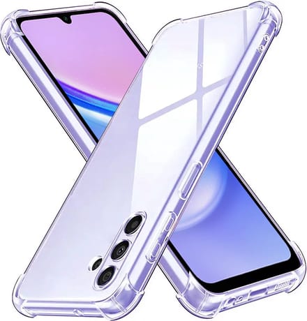 Hoesje geschikt voor Samsung Galaxy A15 4G/5G - Techsuit Shockproof Silicone Back Cover - Transparant