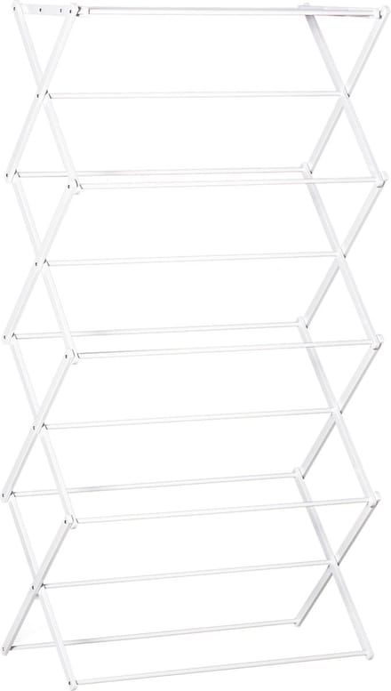 Droogrek - wasrek - droogtoren - wit - 74cm x 35cm x 144cm